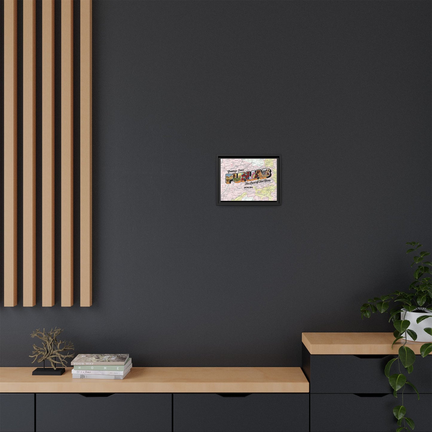 GREETINGS PCW_01 Framed Canvas Art