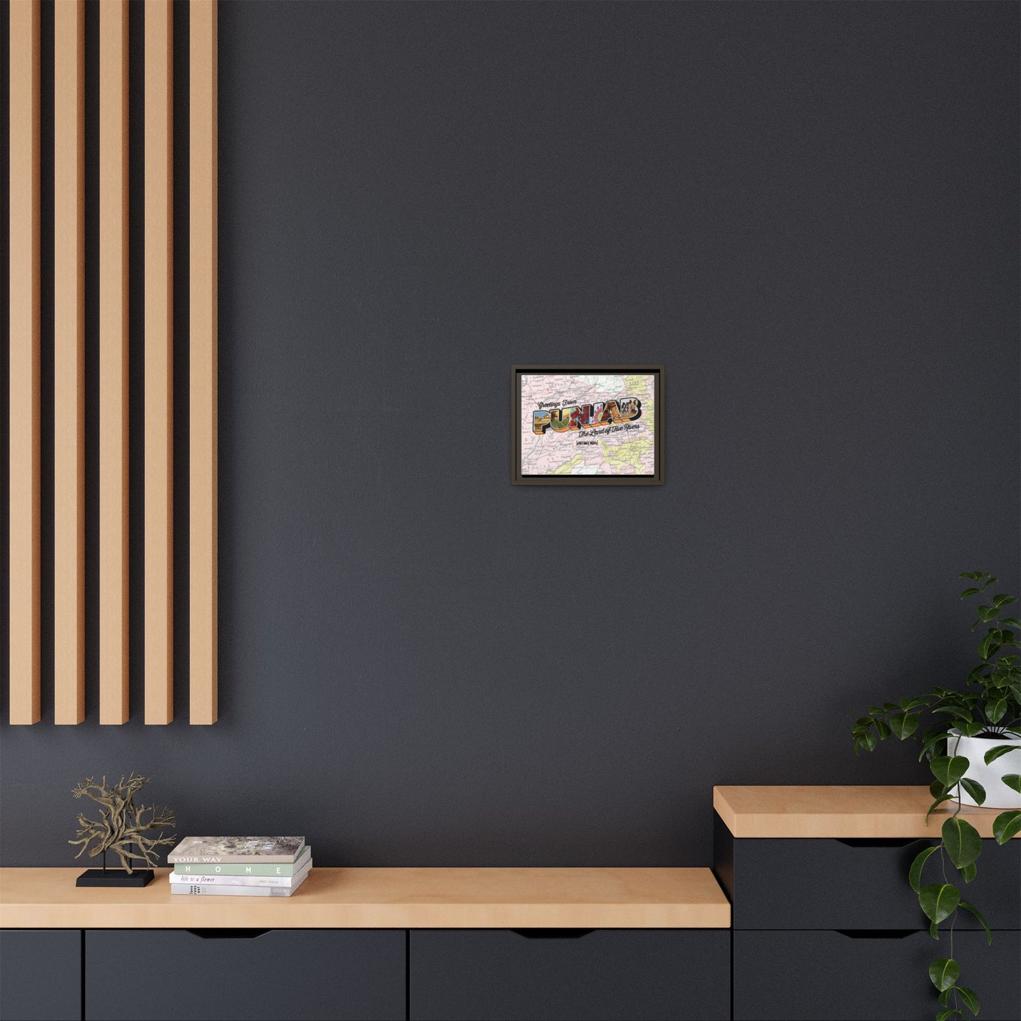 GREETINGS PCW_01 Framed Canvas Art