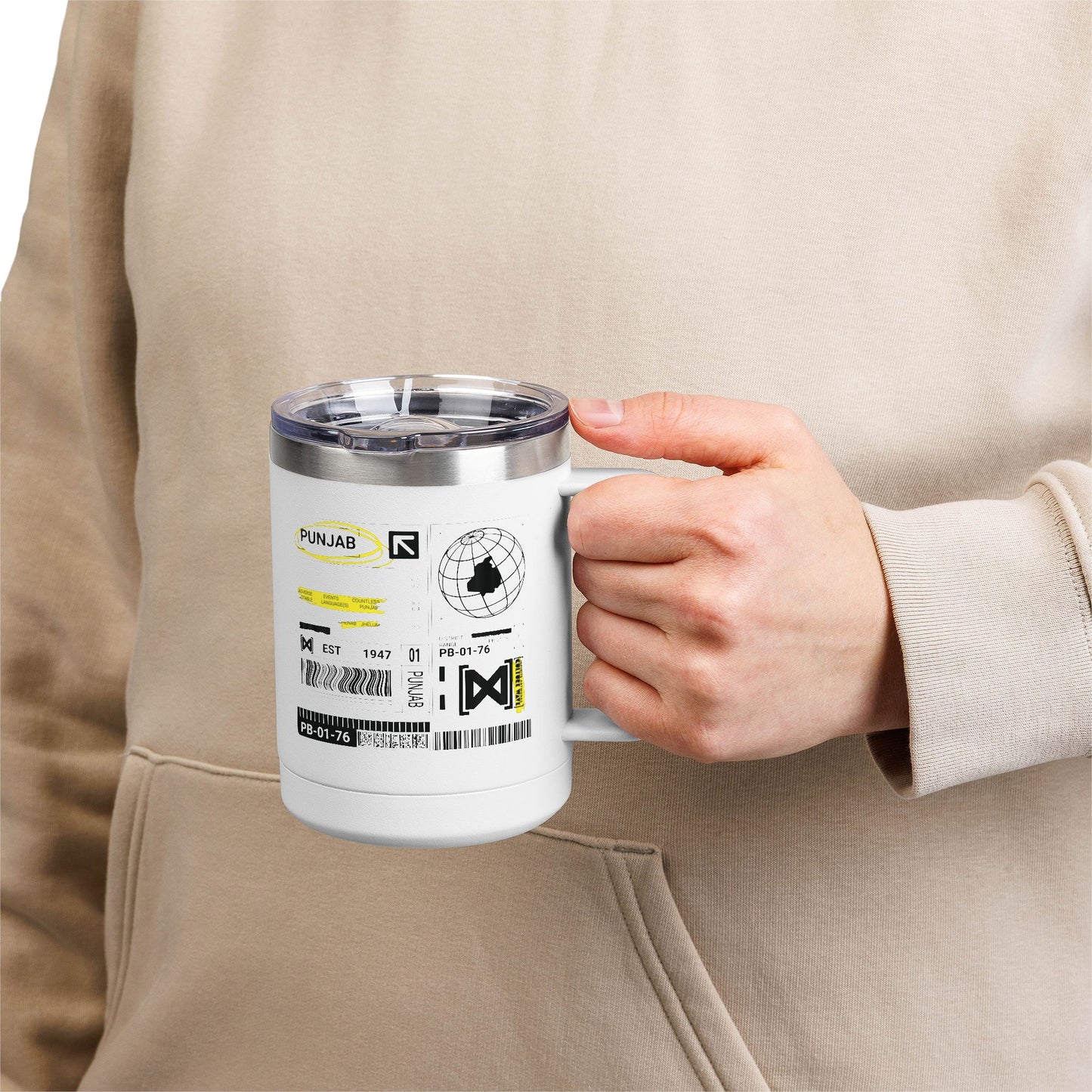 Origin Label Mug - 15oz