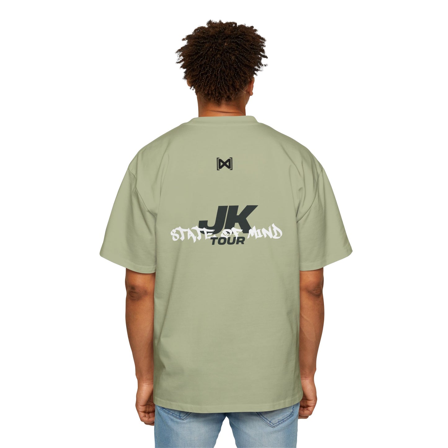 JK State of Mind Retrowave Oversized Tee