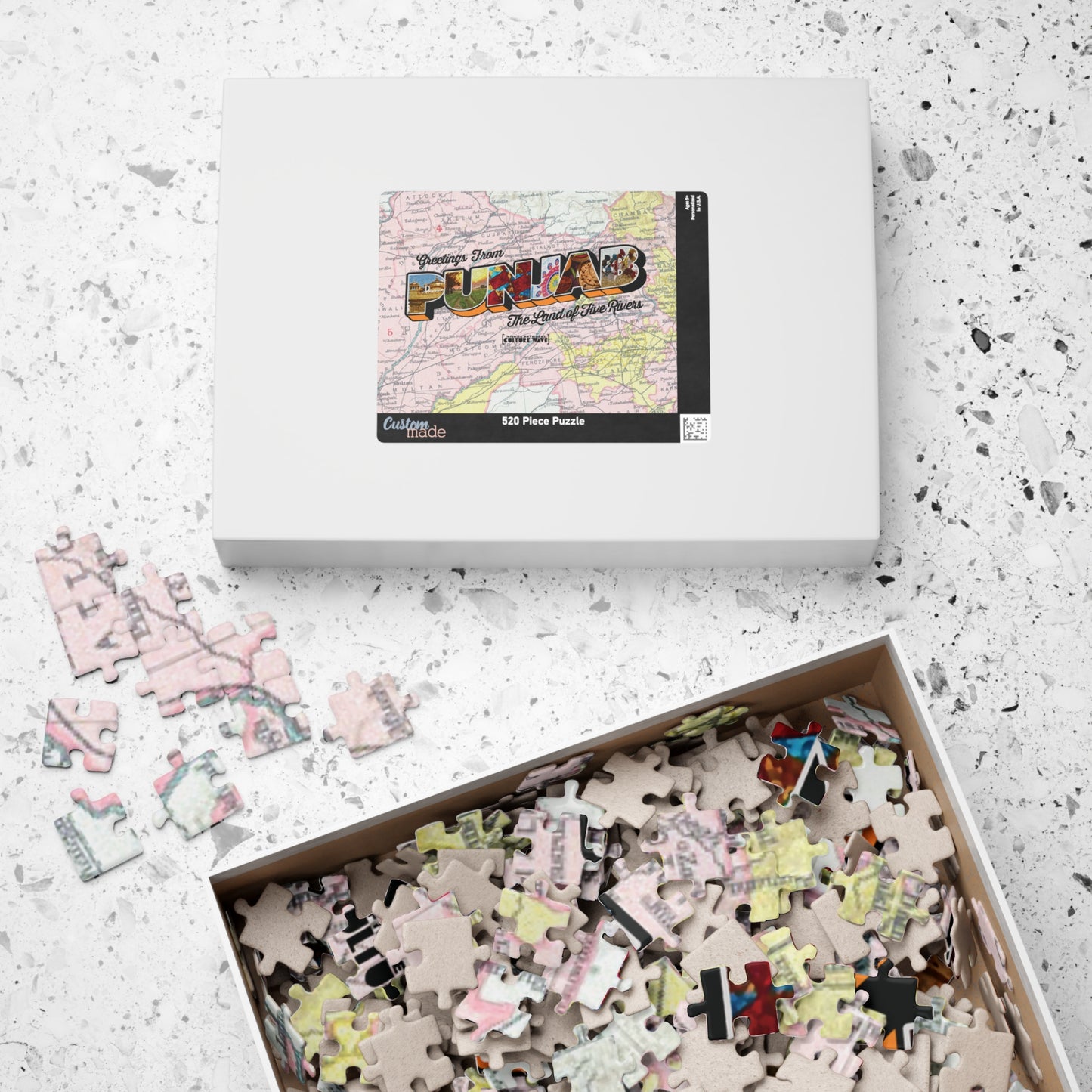 Greetings 520 Piece Puzzle