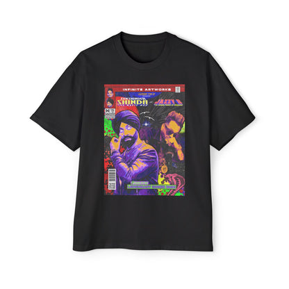 Jazzy x Shinda - Comic Tribute - Heavy Oversized Tee
