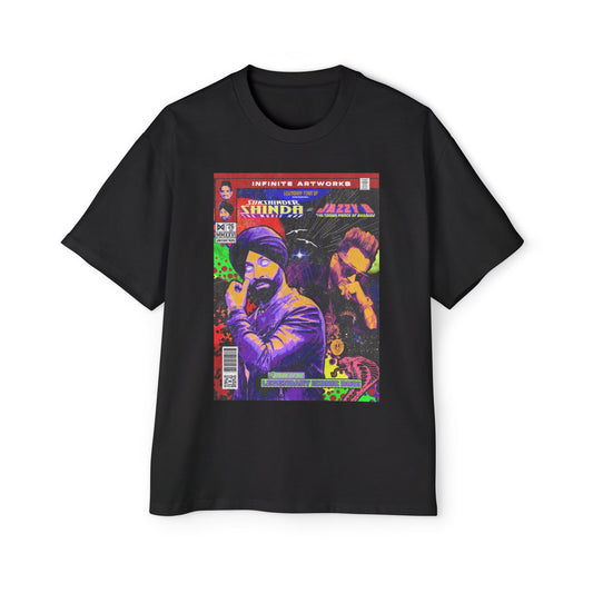 Jazzy x Shinda - Comic Tribute - Heavy Oversized Tee
