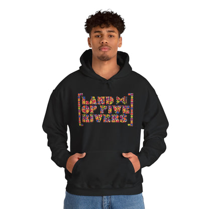 Culture Wave Phulkari Unisex Heavy Blend™ Hooded Sweatshirt
