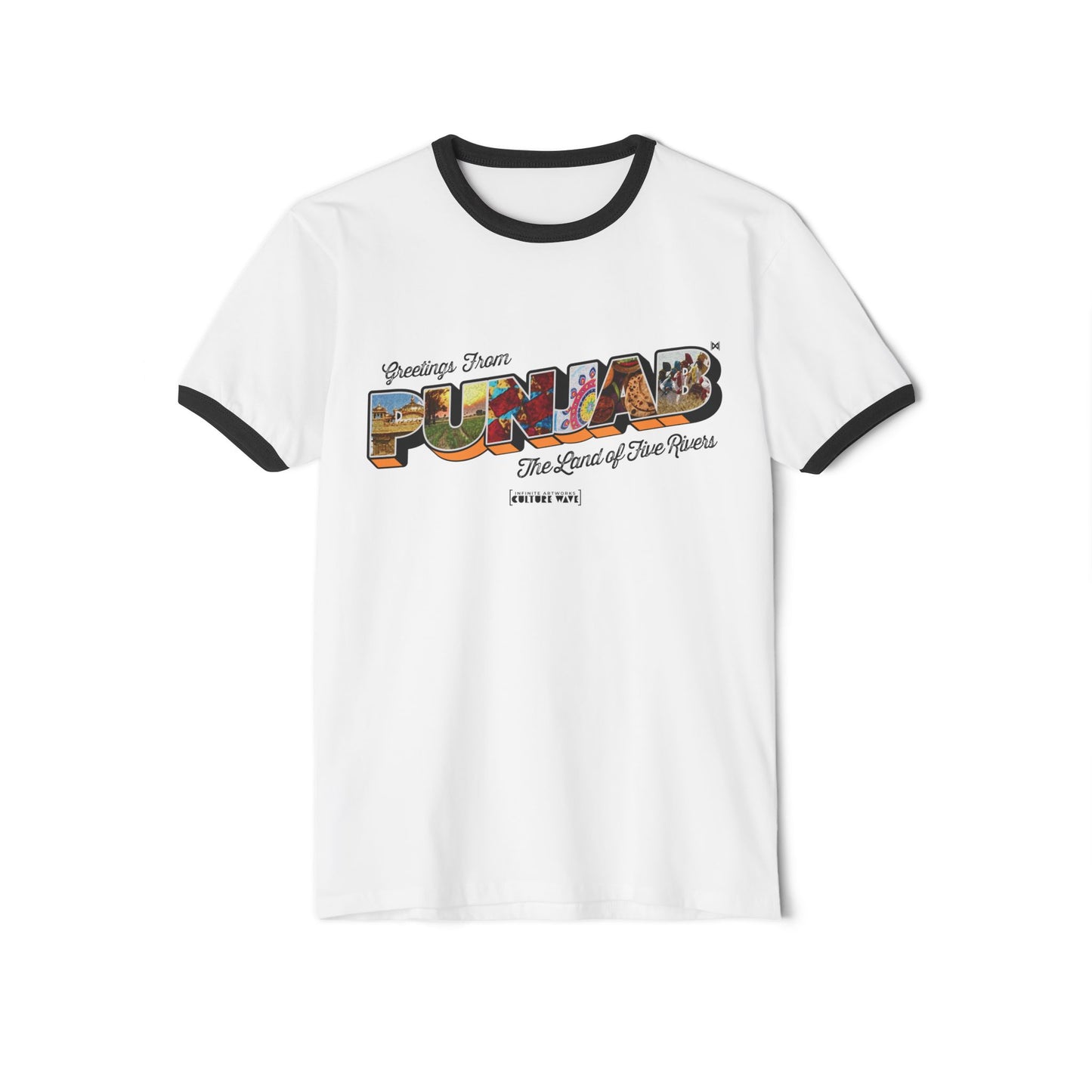 Homeland Greetings - Unisex Cotton Ringer T-Shirt