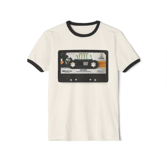 Diljit Dosanjh Aura Tour Limited Edition Retrowave Unisex Ringer T-Shirt