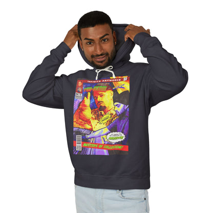 JK x Tru-Skool - Comic Tribute Unisex Lightweight Hooded Sweatshirt