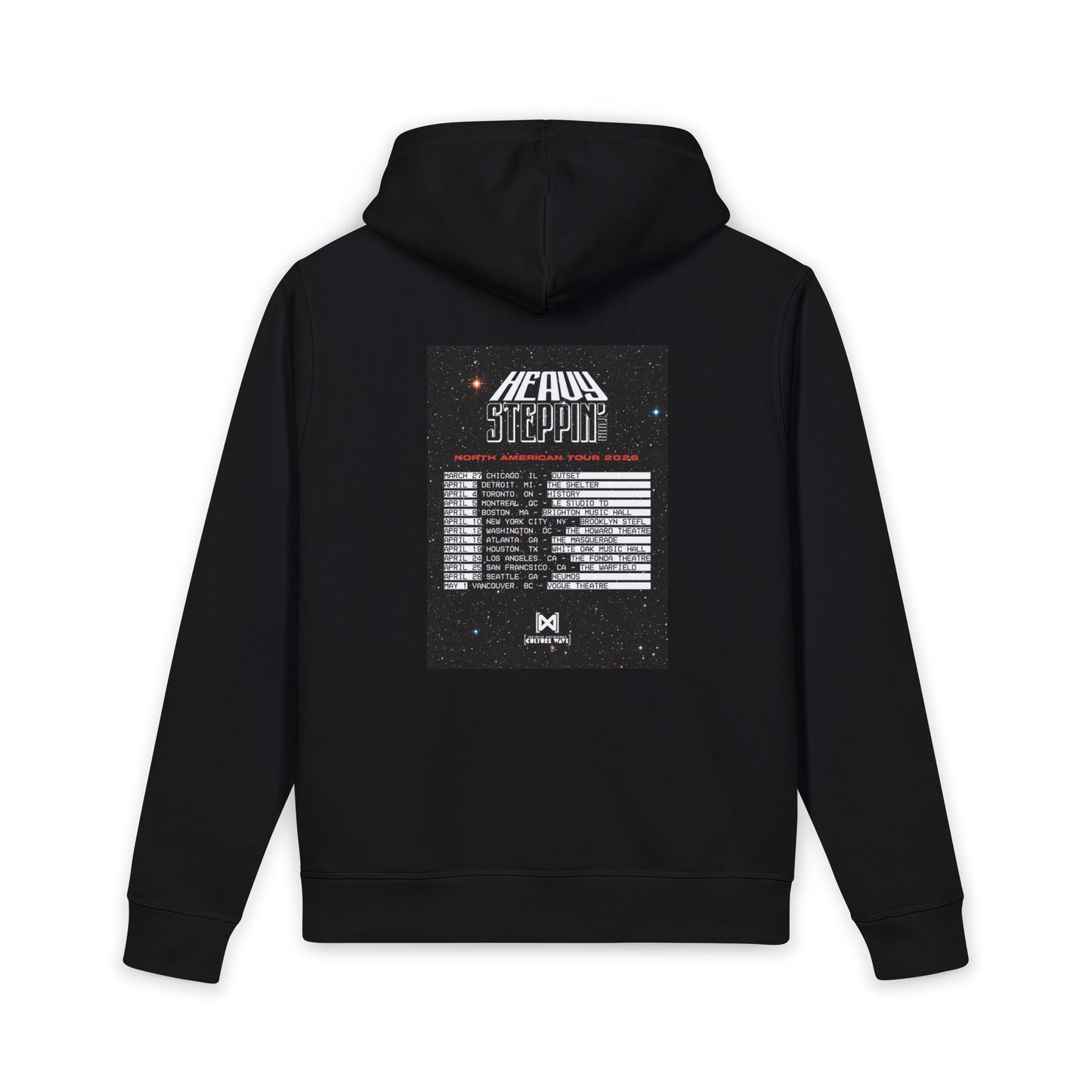 Raf Saperra Heavy Steppin' Tour 2026 Hoodie - Fan Edition