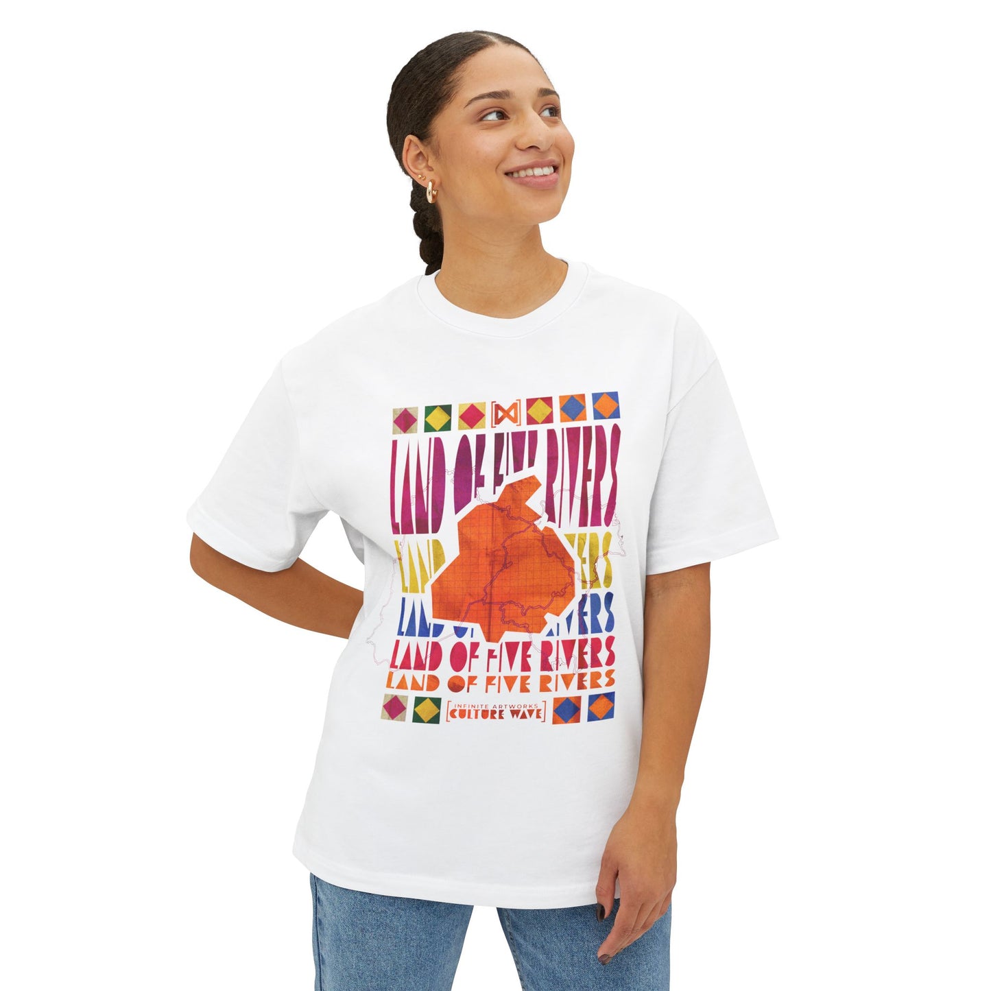 Culture Wave LoFR Unisex Oversized Boxy Tee