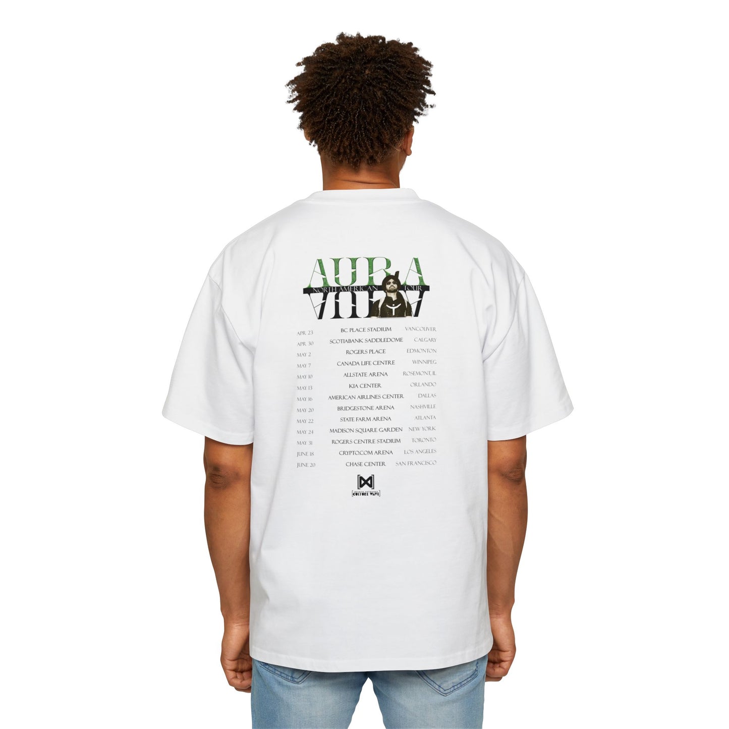 Diljit Dosanjh Aura Tour Oversized Tee
