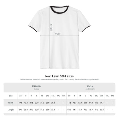 Karan Aujla Retrowave Unisex Ringer T-Shirt