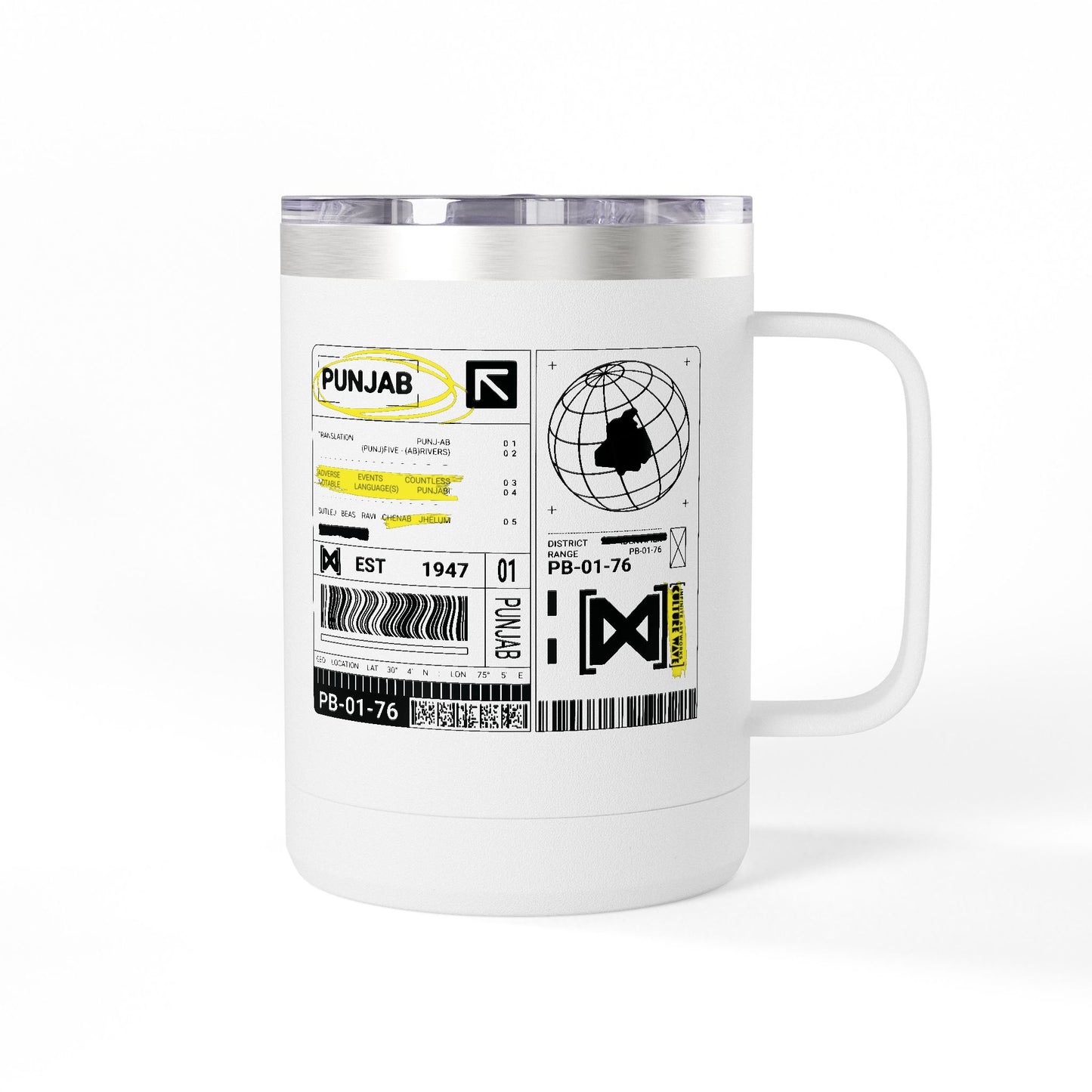 Origin Label Mug - 15oz