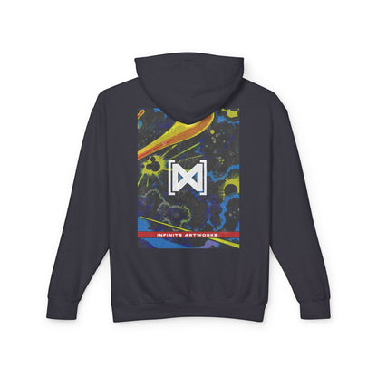 JK x Tru-Skool - Comic Tribute Unisex Lightweight Hooded Sweatshirt