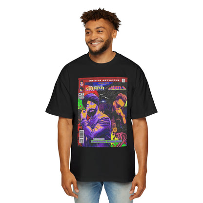 Jazzy x Shinda - Comic Tribute - Heavy Oversized Tee
