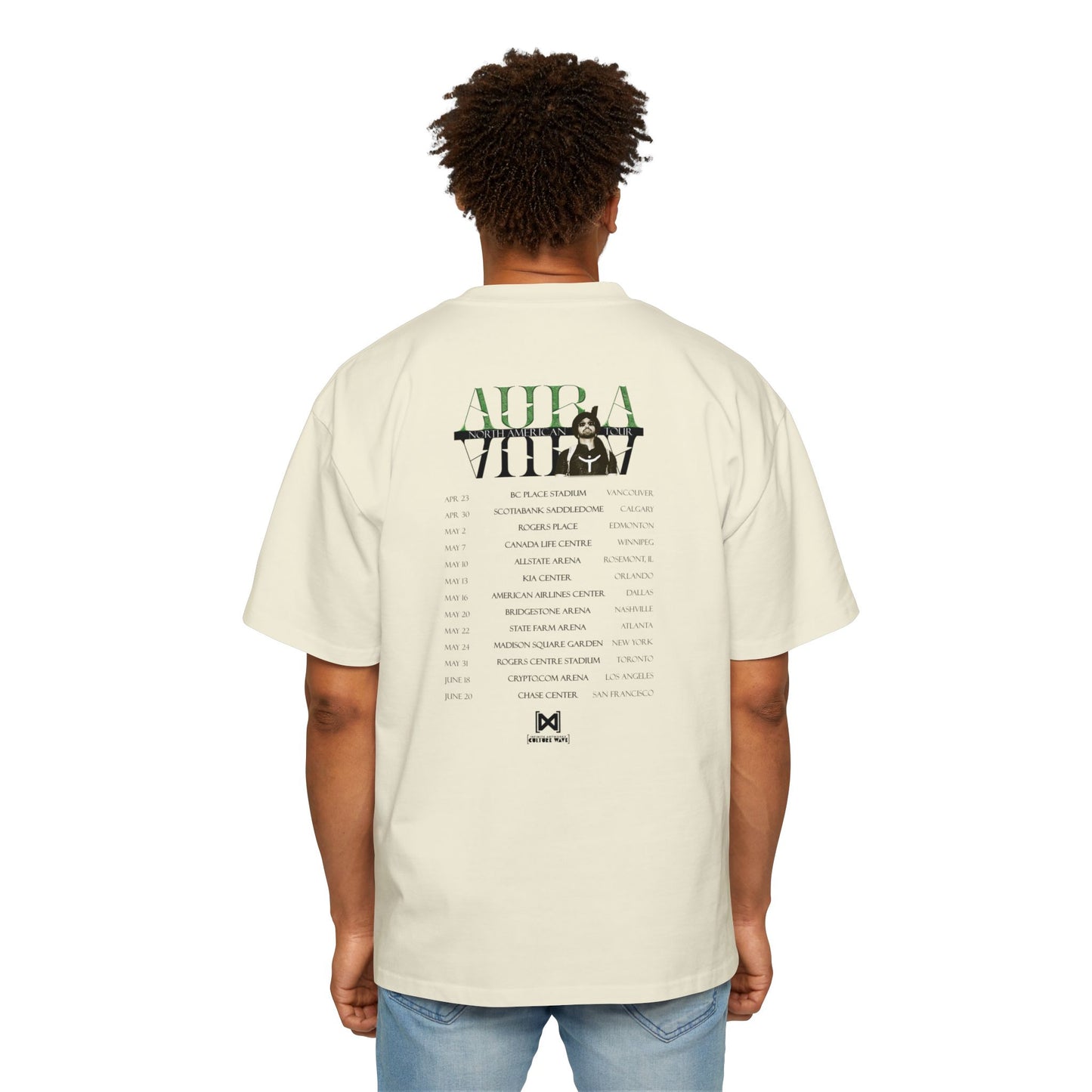 Diljit Dosanjh Aura Tour Oversized Tee