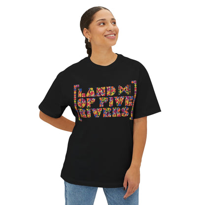 Culture Wave Phulkari Unisex Oversized Boxy Tee