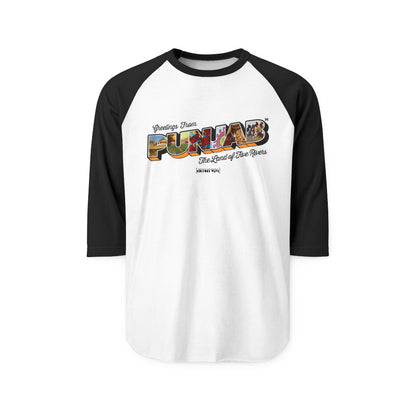 Homeland Greetings - Unisex Three-Quarter Sleeve Tee