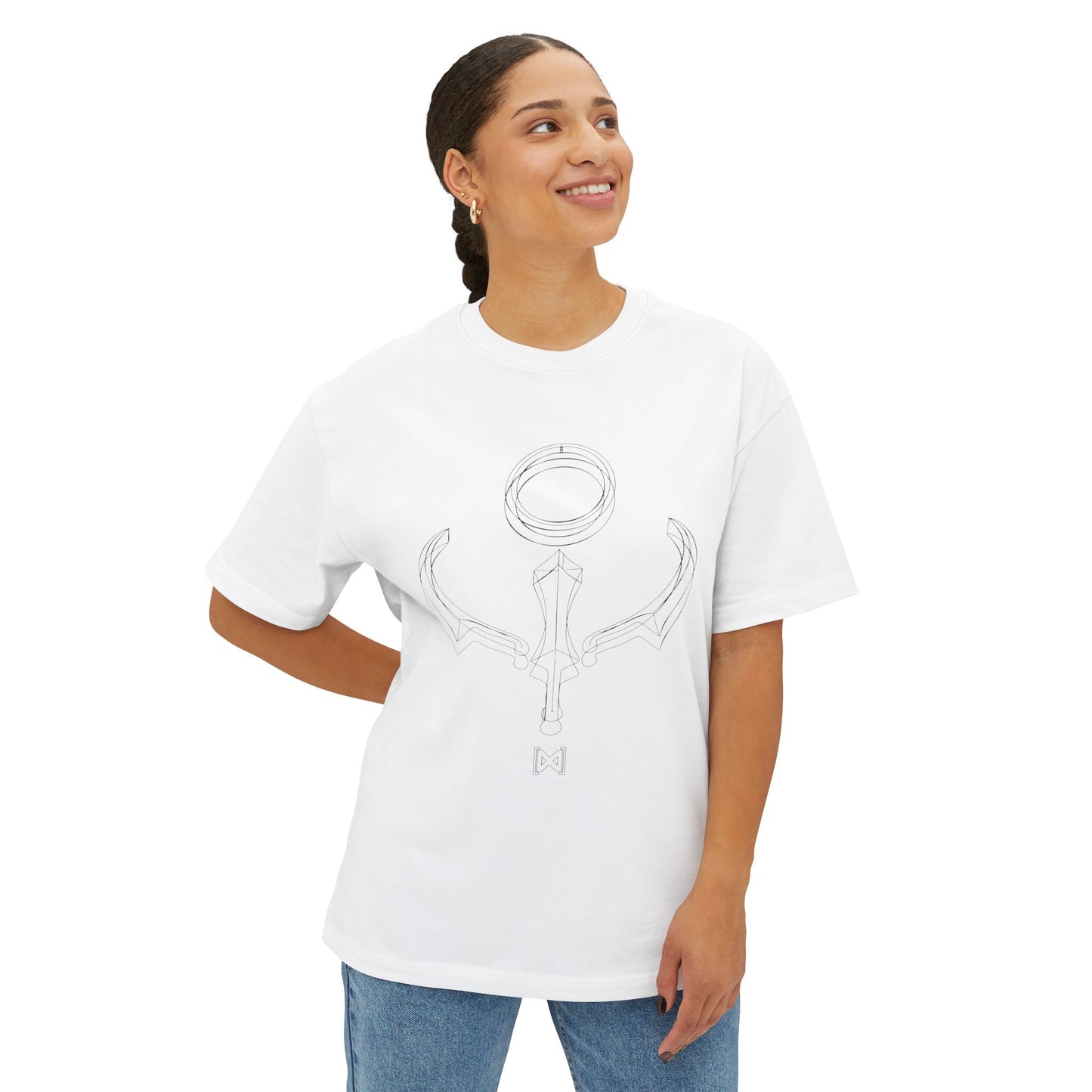 Culture Wave Khanda Unisex Oversized Boxy Tee