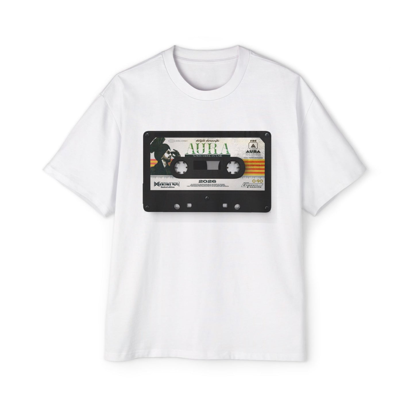Diljit Dosanjh Aura Tour Oversized Tee