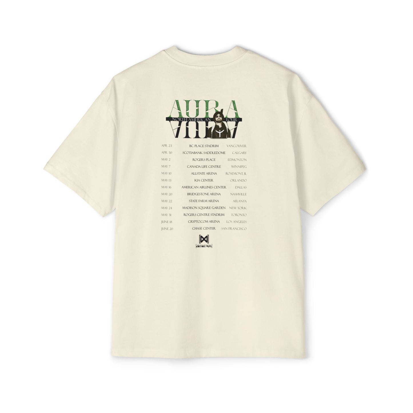 Diljit Dosanjh Aura Tour Oversized Tee