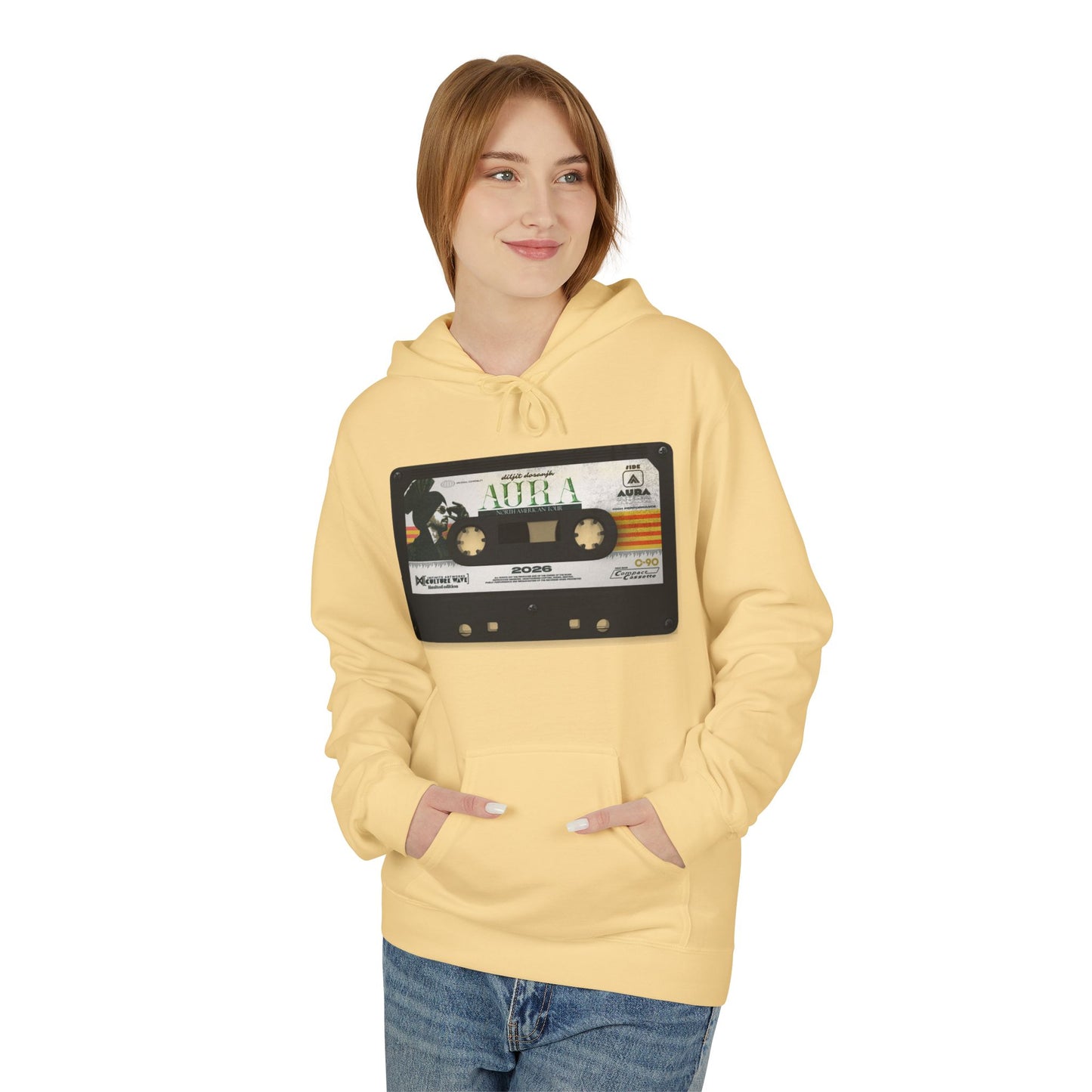 Diljit Dosanjh Aura Tour Retrowave Edition Unisex Hoodie