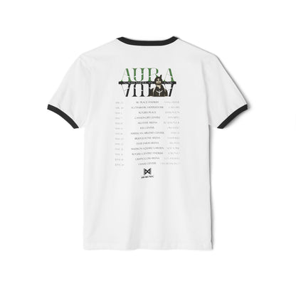 Diljit Dosanjh Aura Tour Limited Edition Retrowave Unisex Ringer T-Shirt