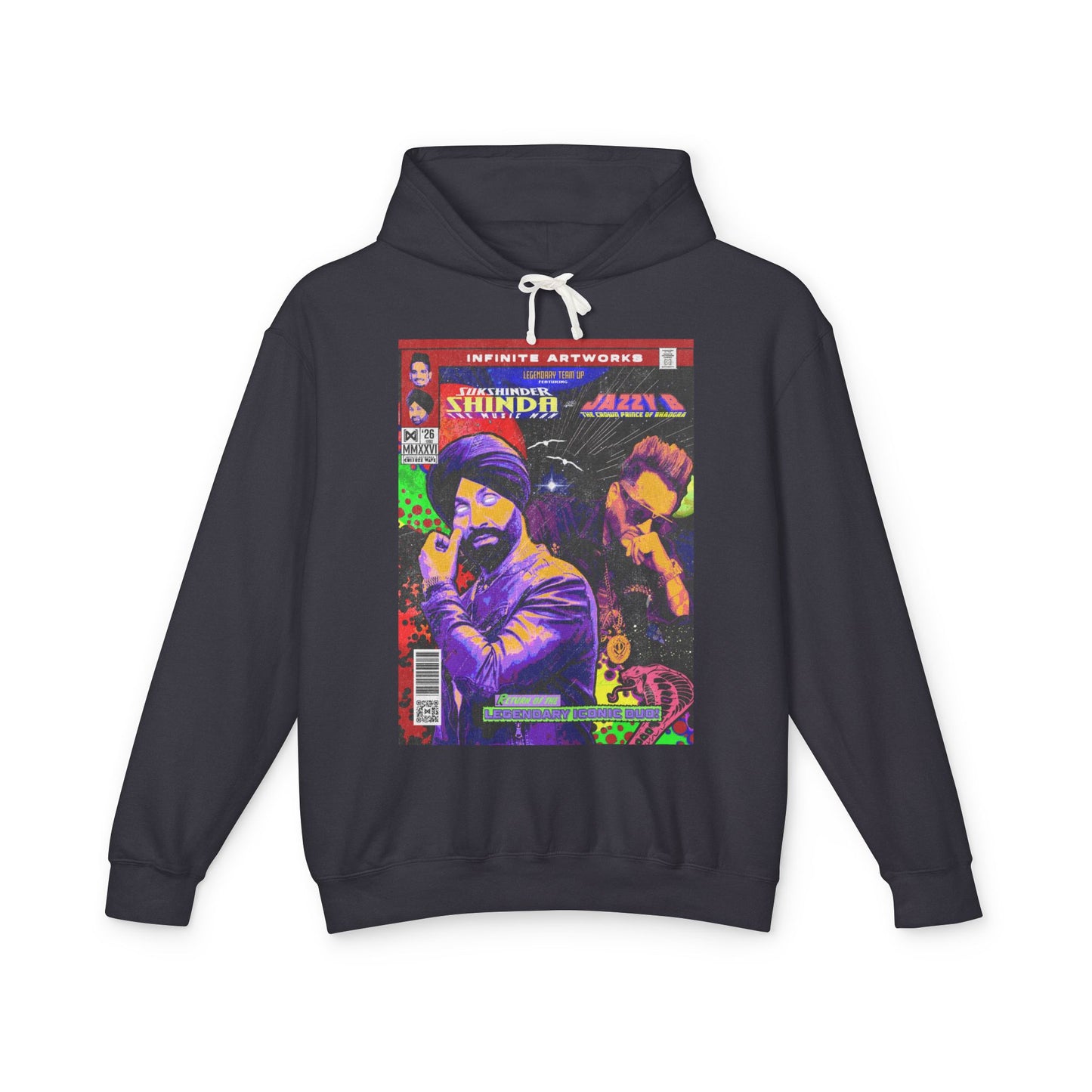 Jazzy x Shinda - Comic Tribute Hoodie