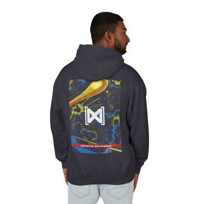JK x Tru-Skool - Comic Tribute Unisex Lightweight Hooded Sweatshirt