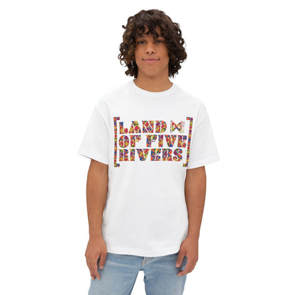 Culture Wave Phulkari Unisex Oversized Boxy Tee
