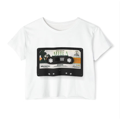 Diljit Dosanjh Aura Tour Limited Edition Retrowave Women's Crop Top