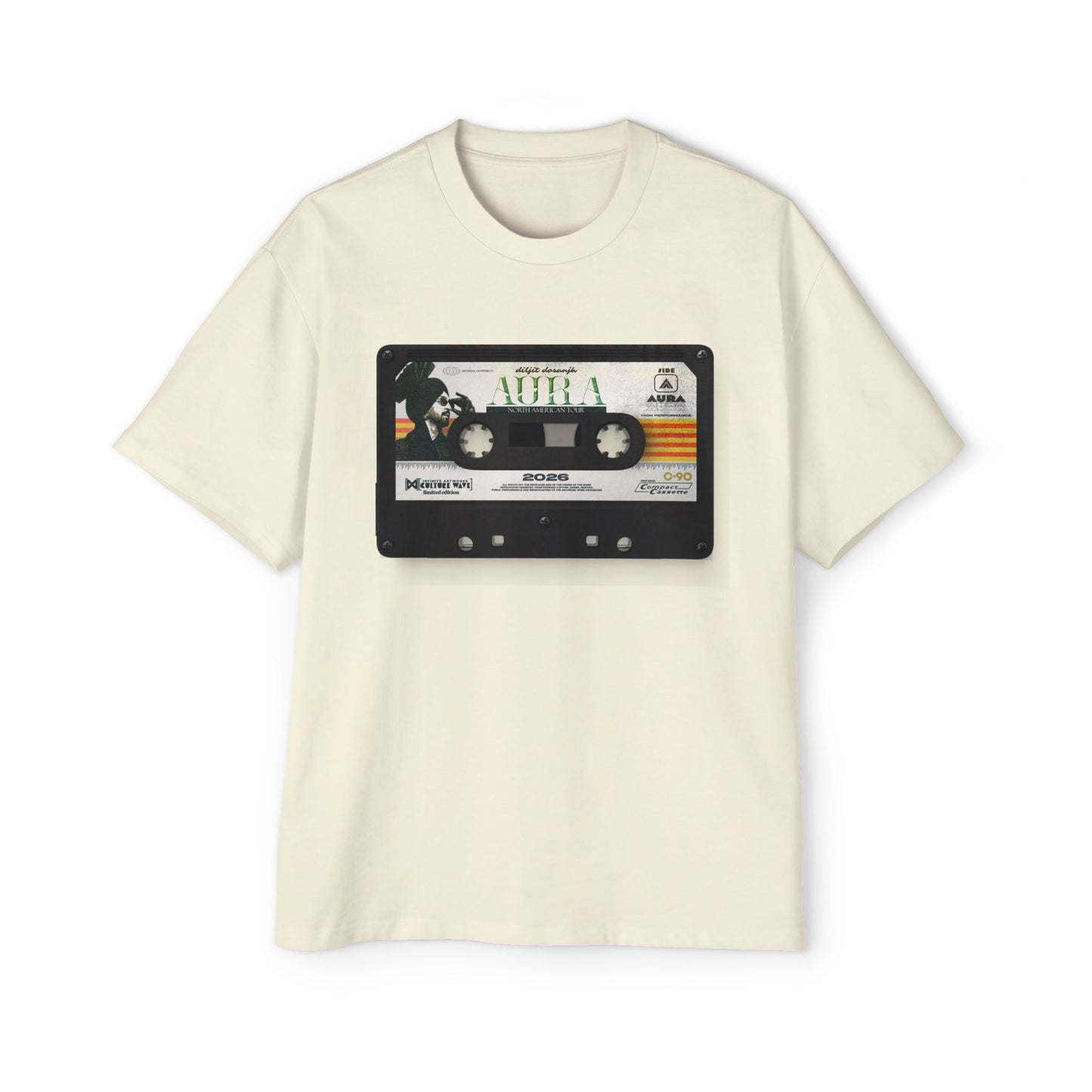 Diljit Dosanjh Aura Tour Oversized Tee
