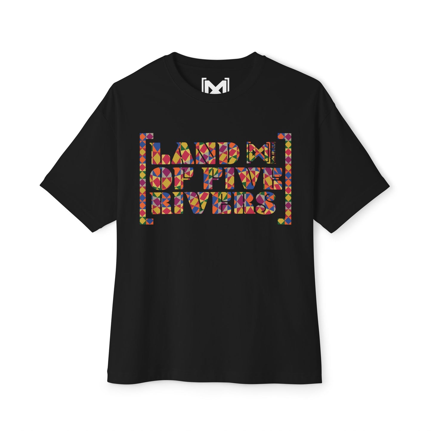 Culture Wave Phulkari Unisex Oversized Boxy Tee