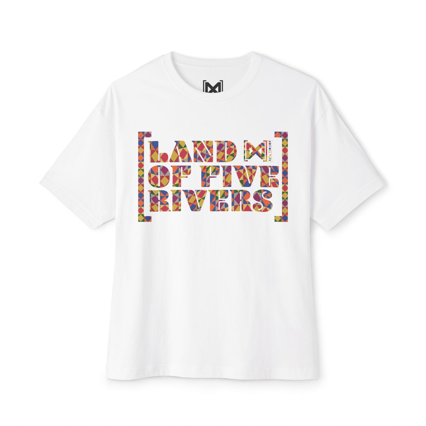 Culture Wave Phulkari Unisex Oversized Boxy Tee