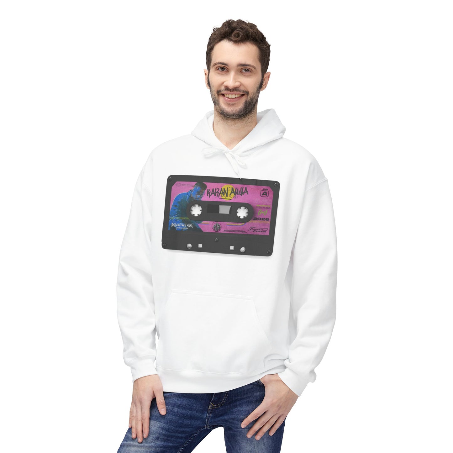Karan Aujla Retrowave Edition Hoodie